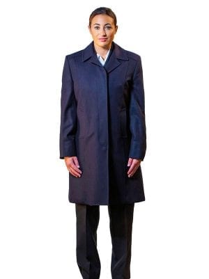206LW - Alaina Ladies 100% Wool Single Breasted Coat