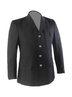709PY - Single Breasted Coat with Bottom Flaps - 100% Polyester